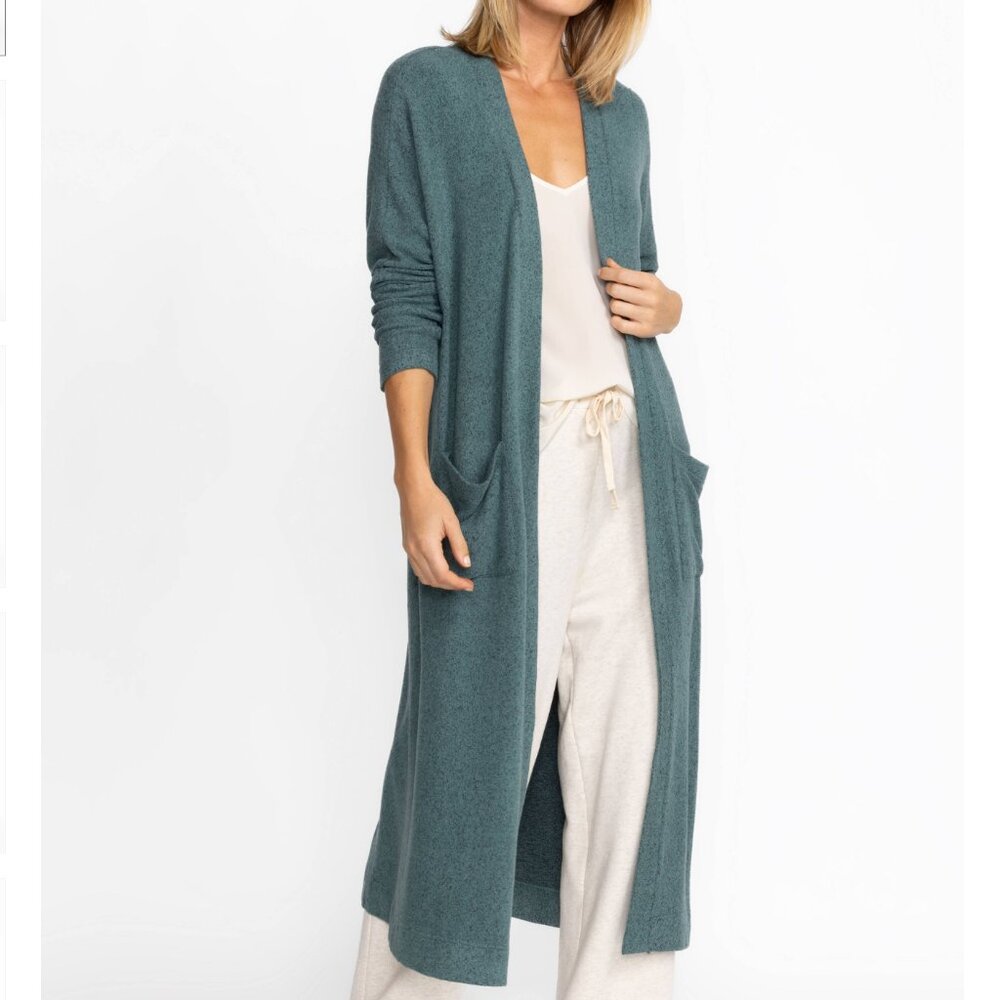 Calme Hachi Maxi Kimono Cardigan with Pockets XL